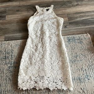 Floral lace dress